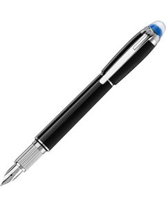 Montblanc stilografica StarWalker resina pregiata punta M 118845 - Default Title