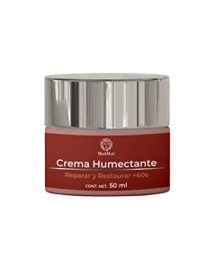 Crema Facial +60años MatiMati Ácido hialurónico, Matrixyl 3000, Pantenol, Vitamina E, Antiedad, Reparadora 50 ml
