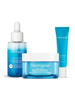 Neutrogena Pack Rutina Facil Hydroboost Acido Hialuronico Water Gel 50 gr + Serum + Crema de Ojos