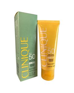 Clinique Face Cream SPF 50 with SolarSmart for Unisex Sunscreen 1.7 oz