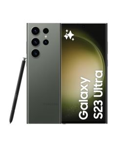 SAMSUNG Galaxy S23 Ultra 5G SM-S918B/DS 256GB 12GB RAM, cámara de 200 MP, Desbloqueado de fábrica, Cargador inalámbrico NGP Incluido - Verde