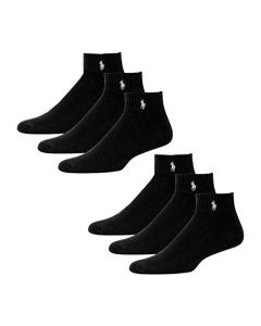 Ralph Lauren Polo Classic Sport 6 Pack medio acolchado calcetines para hombre