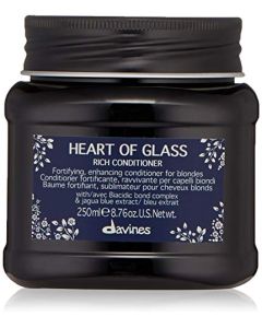 Davines Heart of Glass Rich Conditioner for Blonde Care, 8.76 oz.