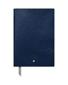 Montblanc Cuaderno Cuadrado Índigo #146 Fine Stationery 113639 - Elegante diario con encuadernación de piel y páginas Cuadrille, 1 x (5.9 x 8.2 pulgadas)