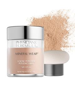 Physicians Formula Spf 16 Mineral Wear Loose Powder, Creamy Natural, 0.42 Ounce