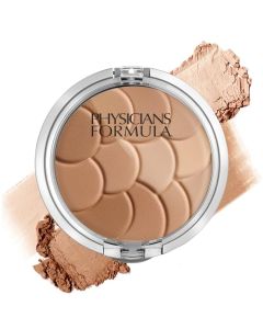 Physicians Formula Magic Mosaic Bronceador multicolor, resaltado, polvo de contorno, beige cálido/bronceador claro, probado por dermatólogos, probado clínicamente