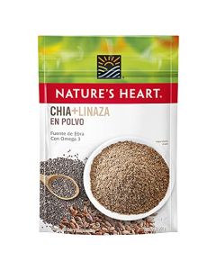 Nature's Heart, Chía + Linaza en polvo 200 grams